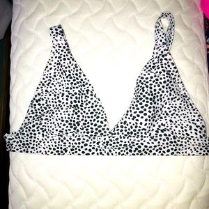 Cheetah Bathing Suit Top NWOT